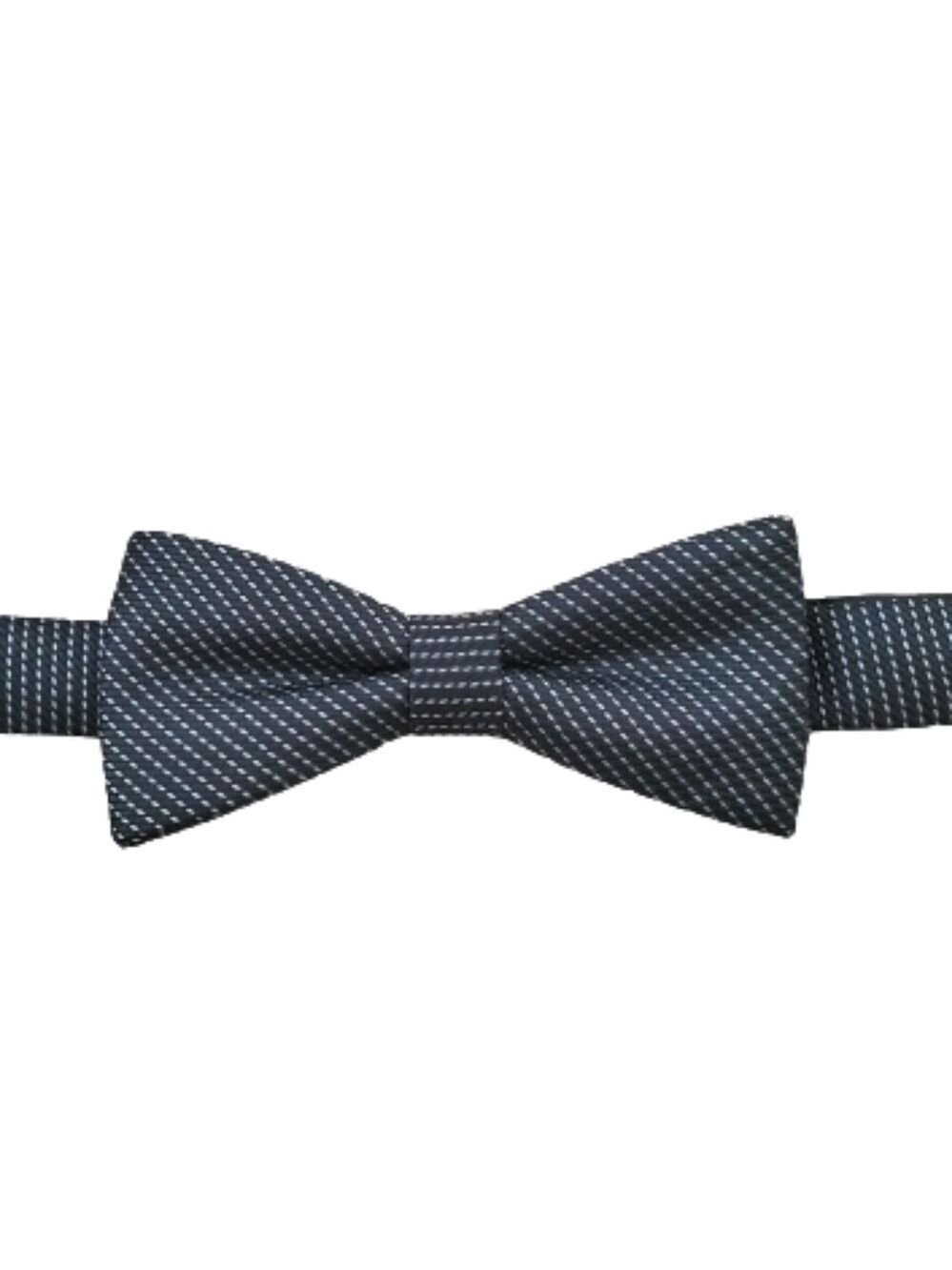 Claiborne Black And Silver Bowtie